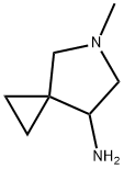 5-METHYL-5-AZASPIRO[2.4]HEPTAN-7-AMINE Structure