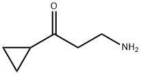 1-Propanone, 3-amino-1-cyclopropyl- Struktur