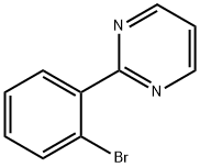 2-(2-bromophenyl)pyrimidine 结构式