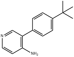 3-(4-TERT-BUTYLPHENYL)PYRIDIN-4-AMINE Structure