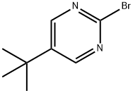 2-Bromo-5-(tert-butyl)pyrimidine 化学構造式