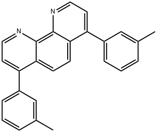 4,7-bis(3-tolyl)-1,10-phenanthroline Structure