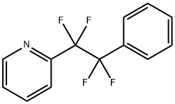 2-(1,1,2,2-Tetrafluoro-2-phenylethyl)pyridine Structure