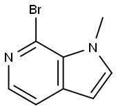 7-溴-1-甲基-1H-吡咯并[2,3-C]吡啶, 1379368-48-5, 结构式