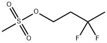 3,3-difluorobutyl methanesulfonate Structure