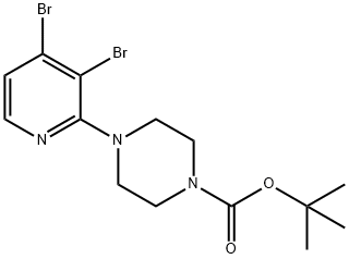 3,4-Dibromo-2-(N-Boc-piperazin-1-yl)pyridine|