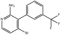 2-Amino-4-bromo-3-(3-trifluoromethylphenyl)pyridine|2-Amino-4-bromo-3-(3-trifluoromethylphenyl)pyridine