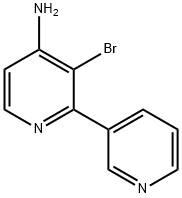 3-BROMO-2-(PYRIDIN-3-YL)PYRIDIN-4-AMINE Structure