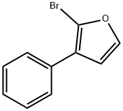 2-Bromo-3-phenylfuran Struktur