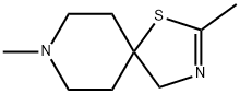 2,8-dimethyl-1-thia-3,8-diazaspiro[4.5]dec-2-ene,138300-72-8,结构式