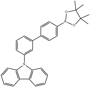 1385826-87-8 9-[4'-硼酸频那醇酯-[1,1'-联苯] -3-基]-9H-咔唑