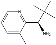 (1R)-2,2-DIMETHYL-1-(3-METHYL(2-PYRIDYL))PROPYLAMINE,1388131-27-8,结构式