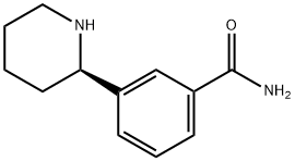 (R)-3-(piperidin-2-yl)benzamide Struktur
