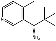 (1S)-2,2-DIMETHYL-1-(4-METHYL(3-PYRIDYL))PROPYLAMINE Struktur