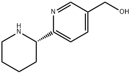 (6-[(2S)-PIPERIDIN-2-YL]PYRIDIN-3-YL)METHANOL 结构式