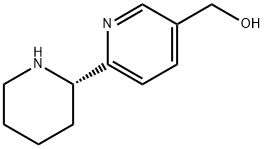 (6-[(2S)-PIPERIDIN-2-YL]PYRIDIN-3-YL)METHANOL Structure