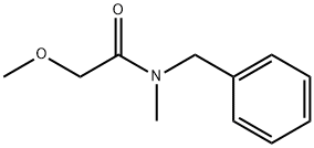 N-benzyl-2-methoxy-N-methylacetamide Structure