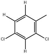 2,4-Dichlorotoluene-3,5,6-d3 Structure