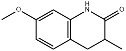 7-methoxy-3-methyl-3,4-dihydroquinolin-2(1H)-one Structure