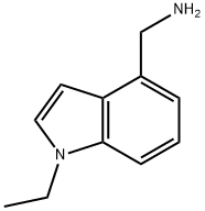 C-(1-Ethyl-1H-indol-4-yl)-methylamine,1409791-08-7,结构式