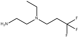 (2-aminoethyl)(ethyl)(3,3,3-trifluoropropyl)amine,1410029-83-2,结构式