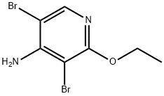4-AMINO-3,5-DIBROMO-2-ETHOXYPYRIDINE Structure