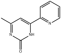 2-Hydroxy-4-(pyridin-2-yl)-6-methylpyrimidine, 1412952-87-4, 结构式