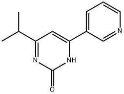 2-Hydroxy-4-(pyridin-3-yl)-6-(iso-propyl)pyrimidine,1412953-25-3,结构式