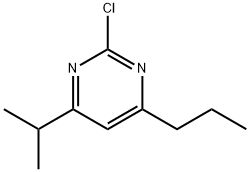 2-Chloro-4-(n-propyl)-6-(iso-propyl)pyrimidine Structure
