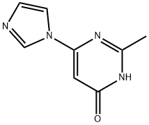 4-hydroxy-2-methyl-6-(1H-imidazol-1-yl)pyrimidine,1412955-42-0,结构式