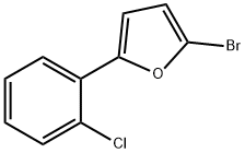 2-Bromo-5-(2-chlorophenyl)furan Structure