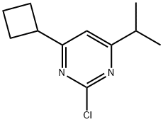 2-Chloro-4-cyclobutyl-6-(iso-propyl)pyrimidine Structure