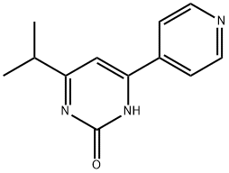 2-Hydroxy-4-(pyridin-4-yl)-6-(iso-propyl)pyrimidine Structure