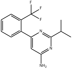 1412958-19-0 4-Amino-2-(iso-propyl)-6-(2-trifluoromethylphenyl)-pyrimidine