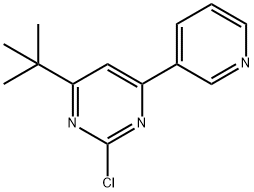 2-chloro-4-(pyridin-3-yl)-6-(tert-butyl)pyrimidine|