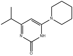 2-Hydroxy-4-(piperidin-1-yl)-6-(iso-propyl)pyrimidine Structure