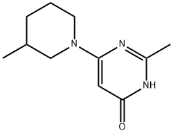 4-hydroxy-2-methyl-6-(3-methylpiperidin-1-yl)pyrimidine|