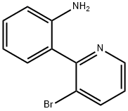 3-Bromo-2-(2-aminophenyl)pyridine Structure