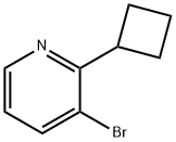 3-溴-2-环丁基吡啶 结构式