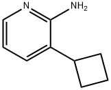 2-AMINO-3-(CYCLOBUTYL)PYRIDINE,1417519-10-8,结构式