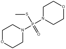 4-[methylsulfanyl(morpholin-4-yl)phosphoryl]morpholine,141930-98-5,结构式
