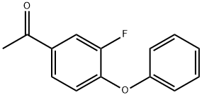 1-(3-氟-4-苯氧基苯基)乙烷-1-酮,142070-24-4,结构式