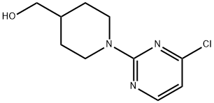 [1-(4-CHLOROPYRIMIDIN-2-YL)PIPERIDIN-4-YL]METHANOL Structure