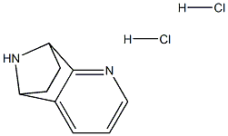 3,11-diazatricyclo[6.2.1.0,2,7]undeca-2,4,6-triene dihydrochloride 化学構造式