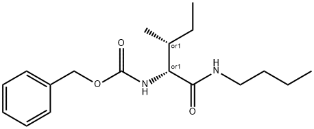 N-BUTYL L-Z-ISOLEUCINAMIDE Structure