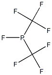 phosphine, fluorobis(trifluoromethyl) Struktur