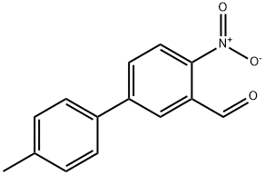 4'-Methyl-4-nitrobiphenyl-3-carbaldehyde,1426814-89-2,结构式