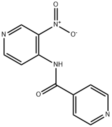 4-Pyridinecarboxamide, N-(3-nitro-4-pyridinyl)- Structure