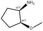 Cis-(1S,2R)-2-methoxycyclopentan-1-amine Struktur