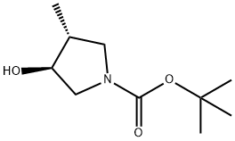 1432132-80-3 叔丁基(3S,4R)-3-羟基-4-甲基吡咯烷-1-羧酸盐